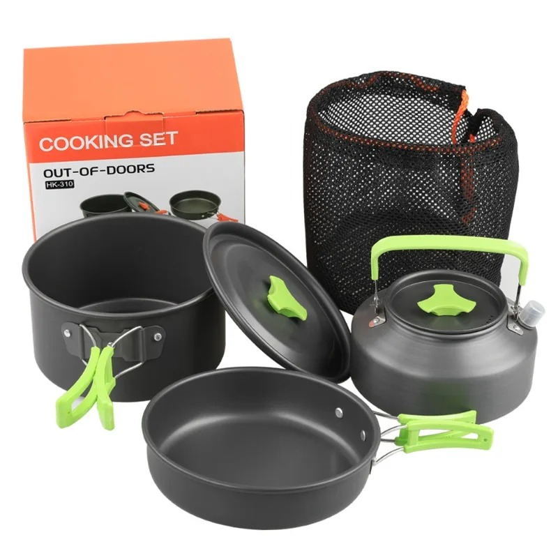 Camping Cooking Equipment Bag - Camping Cooking Set, Outdoor Kitchenware Set,