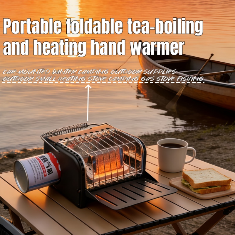 Camping Cooking Lightweight - 1200W camping gas stove portable mini