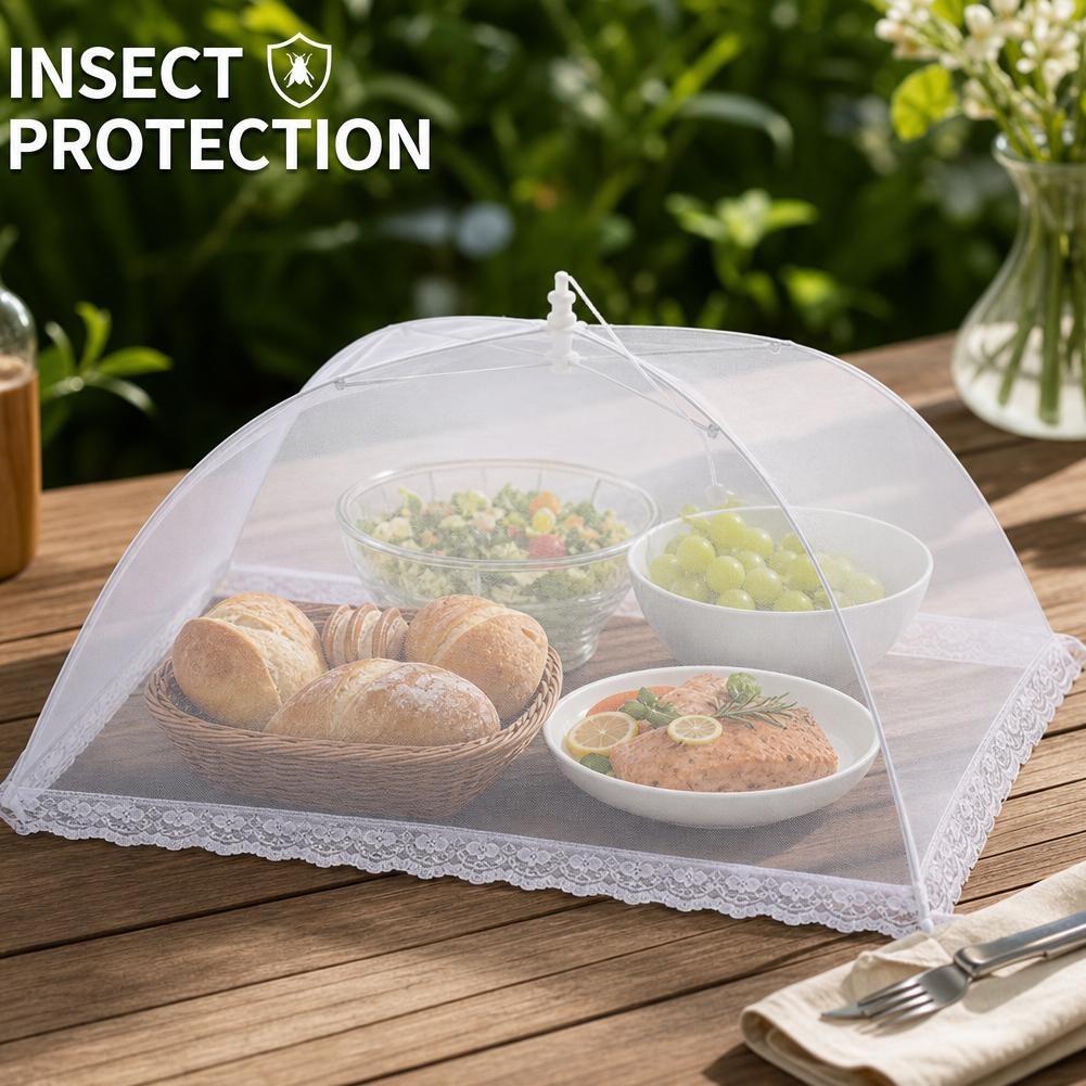 Camping Cooking Box - Foldable Food Cover Mesh Net Tent