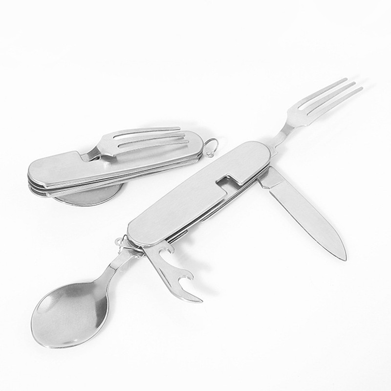 4 In 1 Outdoor Tableware Set C - Camping Cooking Set For 4 review and price