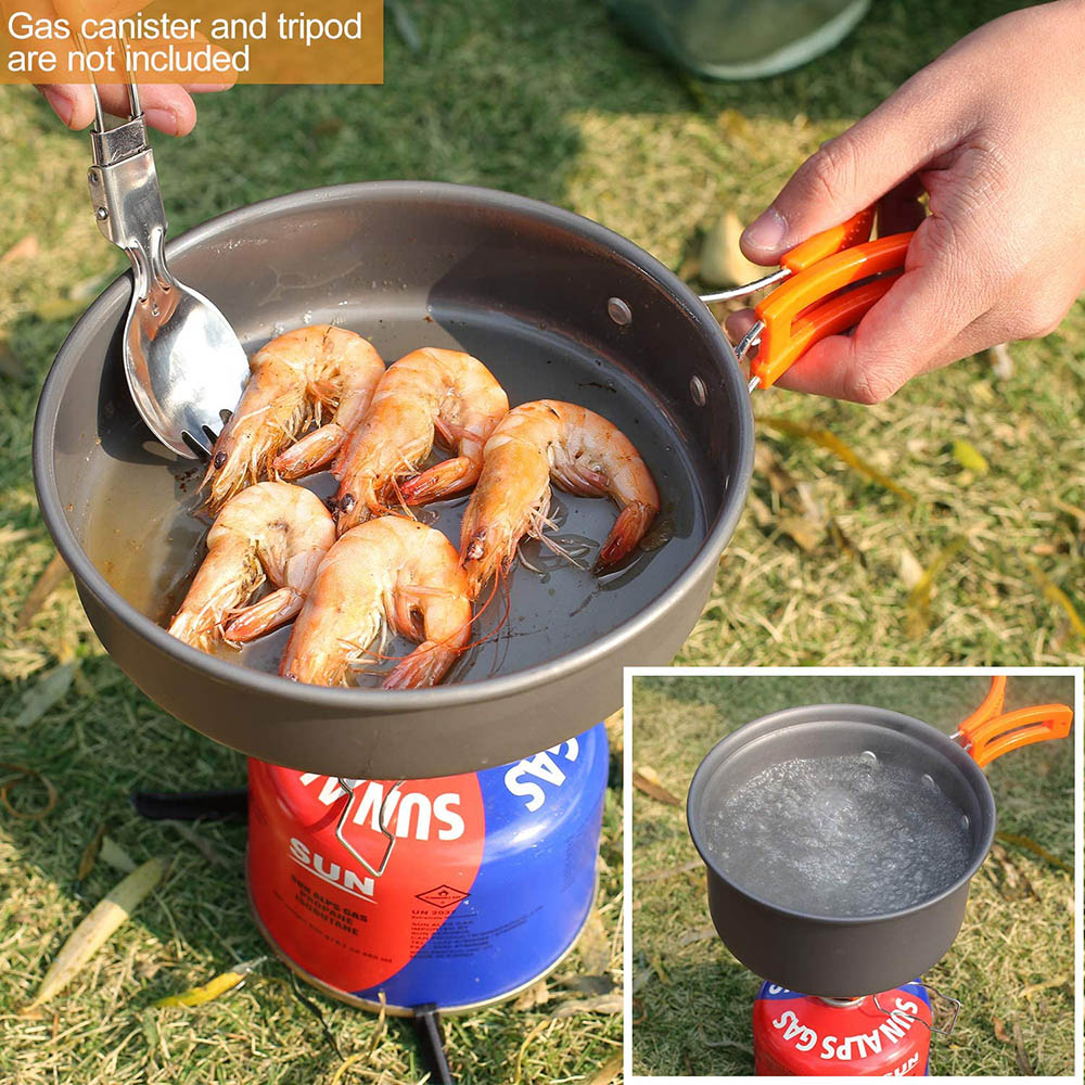 Aluminum Outdoor Camping Cookw - Camping Cooking Equipment Bag review and price