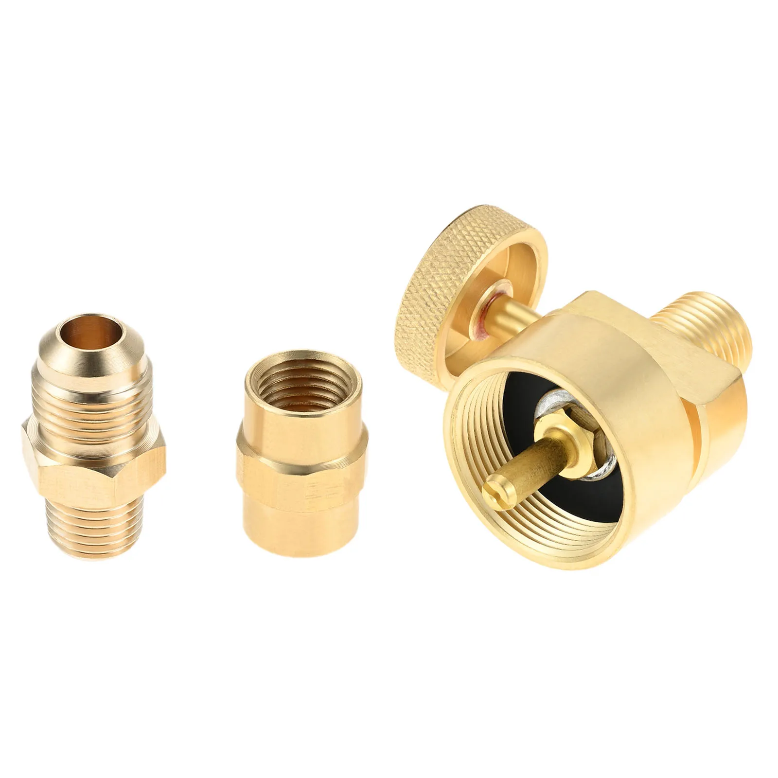 3pcs/set Solid Brass 1LB Propa - Camping Cooking Set For 4 review and price