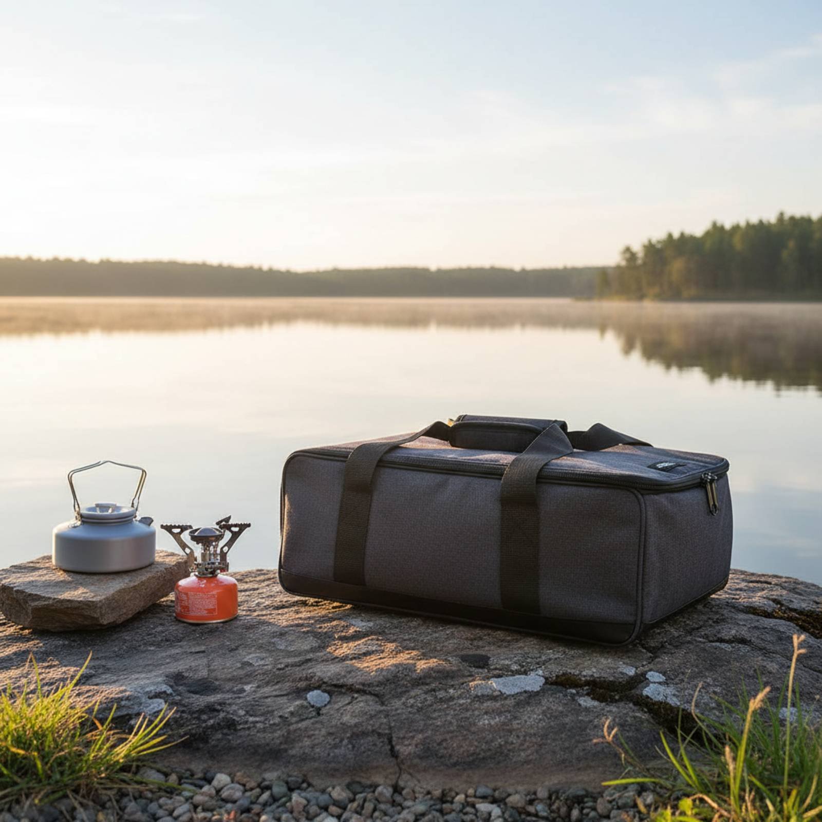 Outdoor Cookware Storage Bag L - Camping Cooking Equipment Bag review and price