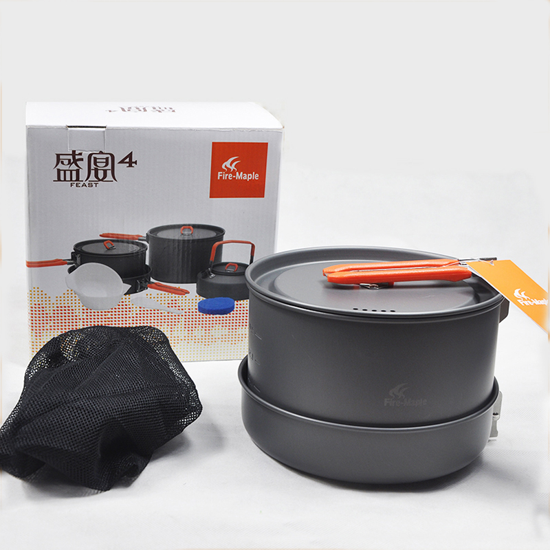 Fire Maple 4-5 Person Cookware - Camping Cooking Set For 4 review and price