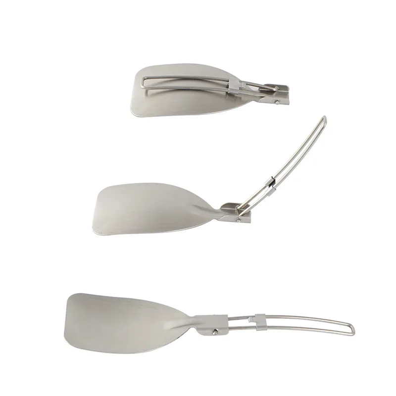 Folding Camping Spatula Stainl - Camping Cooking Set 2 Person review and price