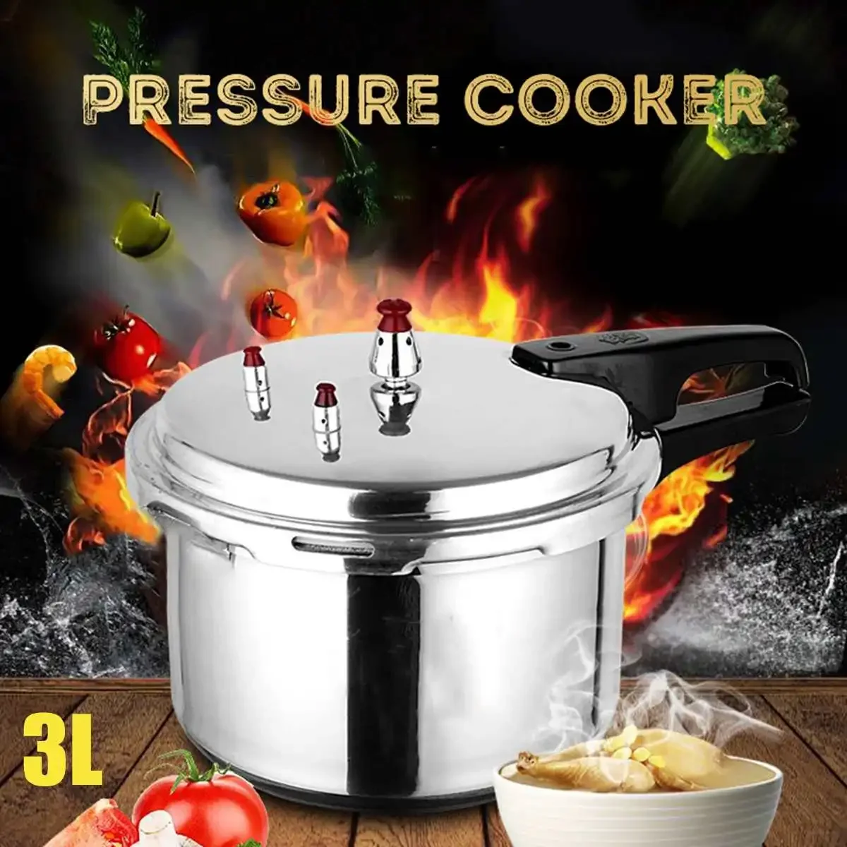 18/20/22/28cm Kitchen Pressure - Camping Cooking Set For 4 review and price