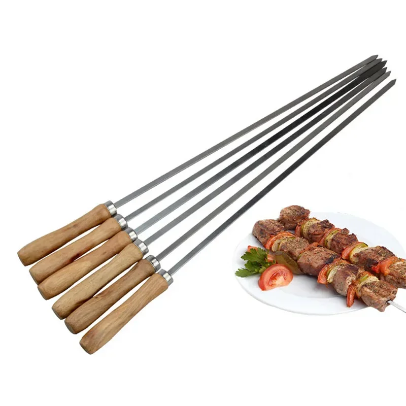 6Pcs 42cm Stainless Steel Flat - Camping Cooking Candle review and price