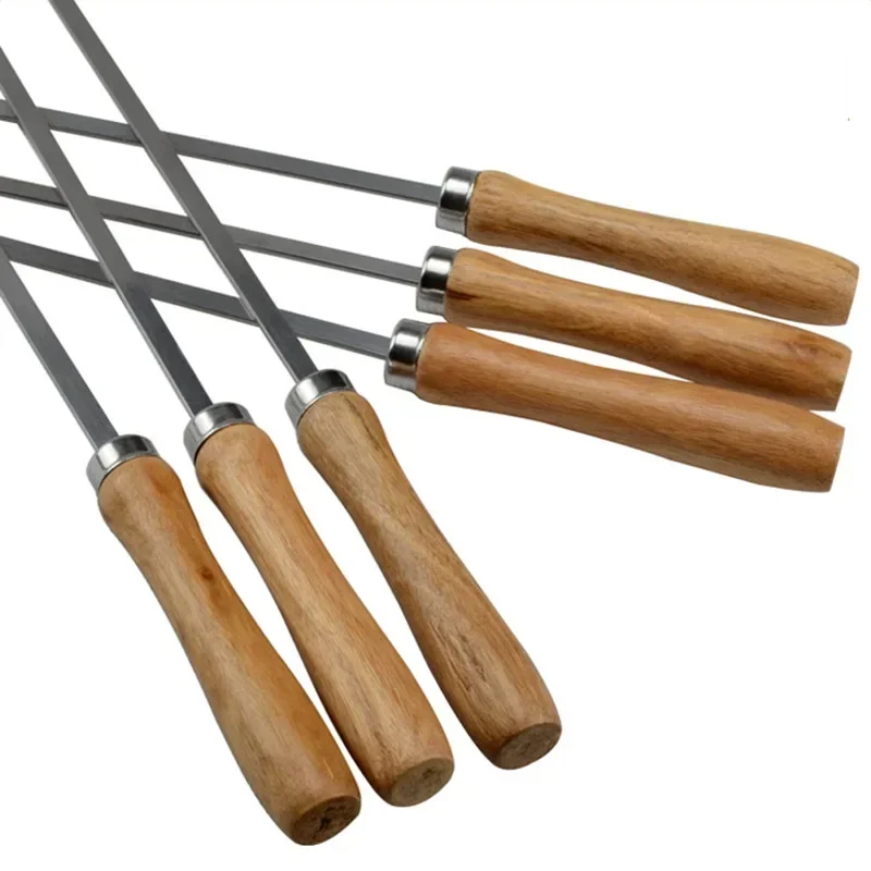 6Pcs 42cm Stainless Steel Flat - Camping Cooking Candle review and price