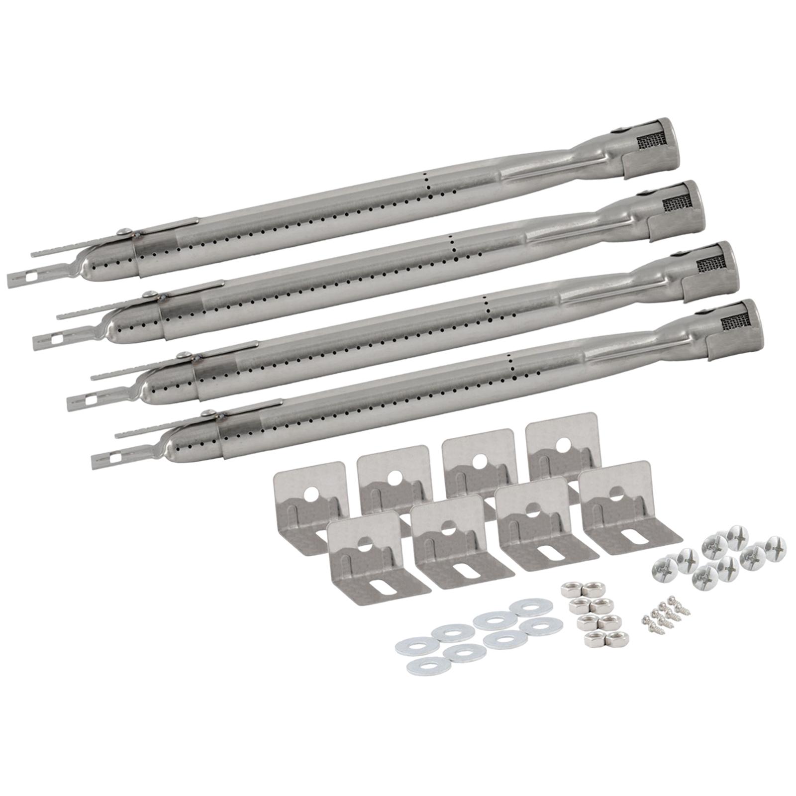 4 Pieces Gas Grill Tube Burner - Camping Cooking Set For 4 review and price