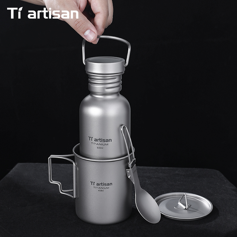 Tiartisan Titanium Cookware 3- - Camping Cooking Lightweight review and price