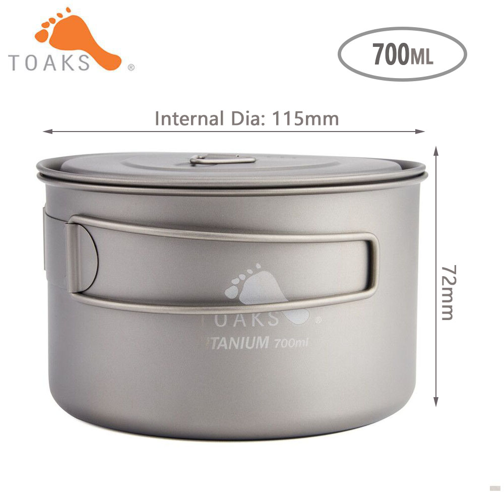 TOAKS Pure Titanium Camping Co - Camping Cooking System review and price