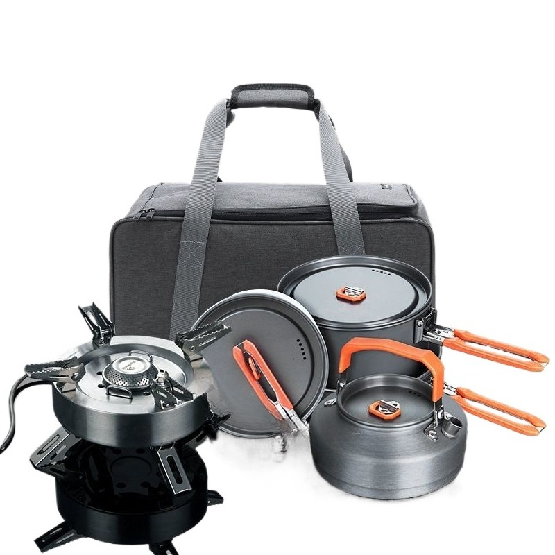 [Hot Sale Set] Outdoor Furnace - Camping Cooking Set For 4 review and price