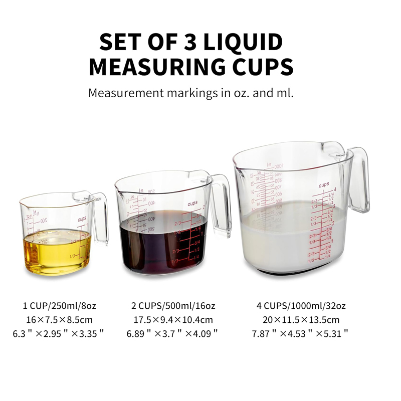 1Cup, 2Cup, 4Cup Transparent N - Camping Cooking Tool Set review and price