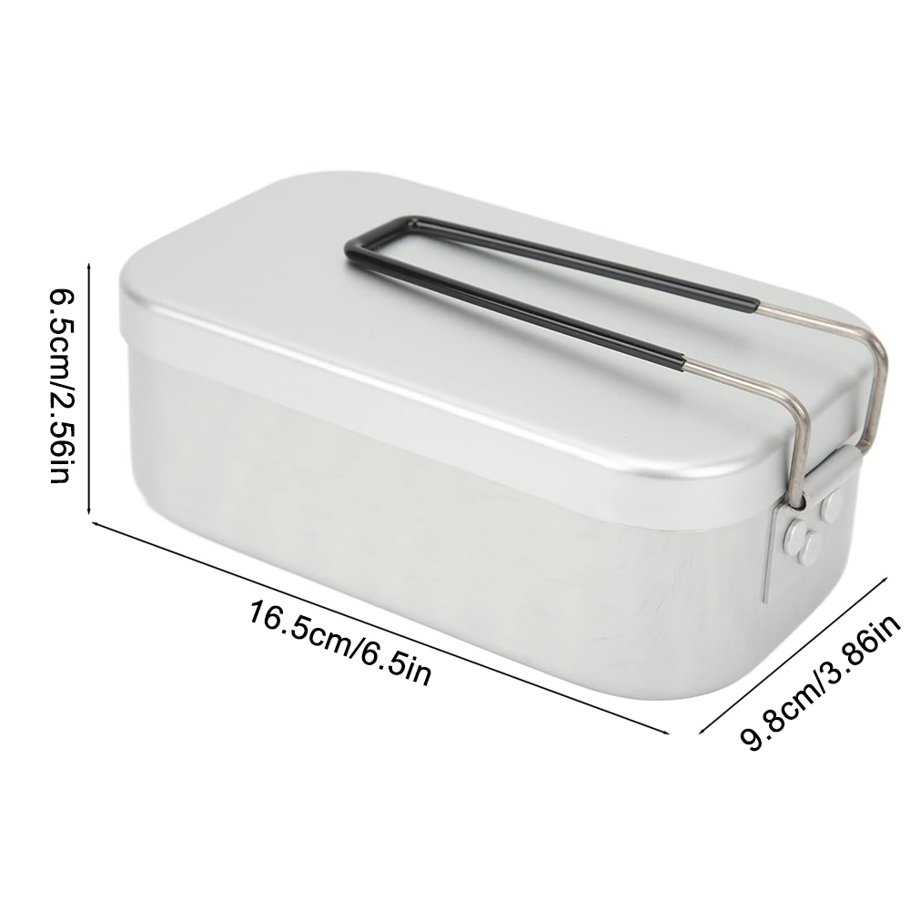 800ML Aluminum Lunch Boxes Out - Camping Cooking Box review and price