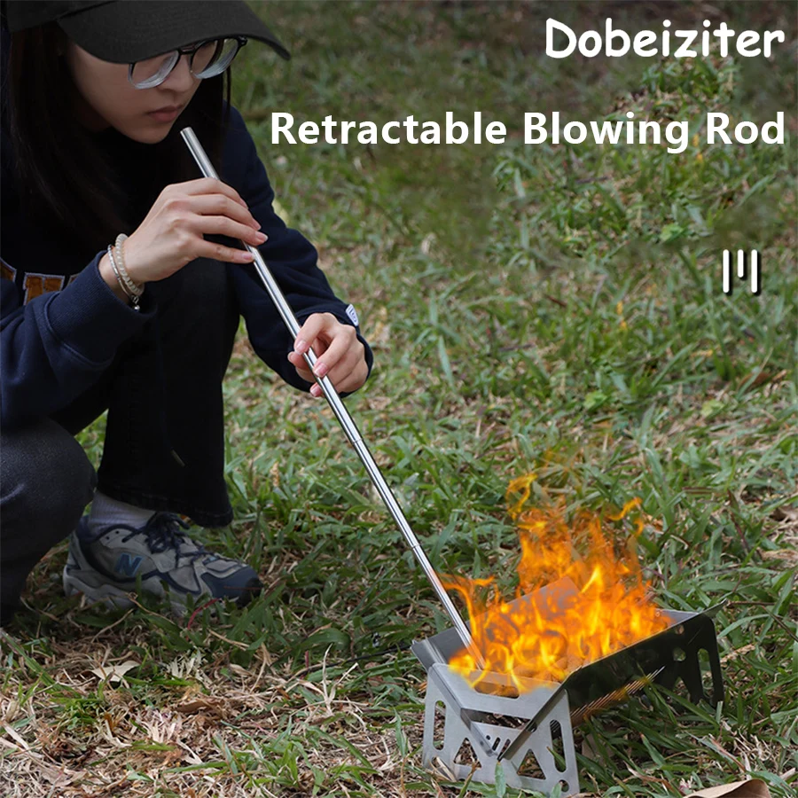Stainless Steel Blowpipe Pocke - Camping Cooking Candle review and price