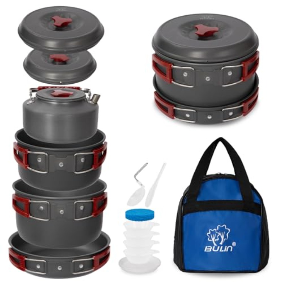 24//11/8/4 Camping Cookware Me - Camping Cooking Set For 4 review and price