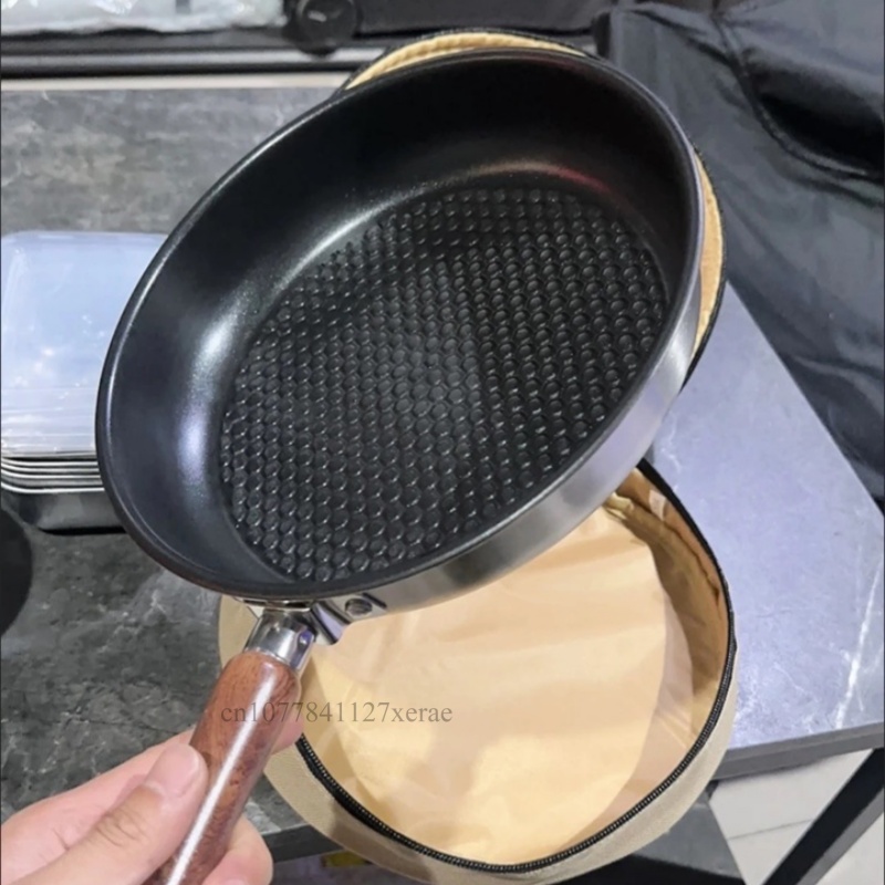 304 Stainless Steel Frying Pan - Camping Cooking Candle review and price