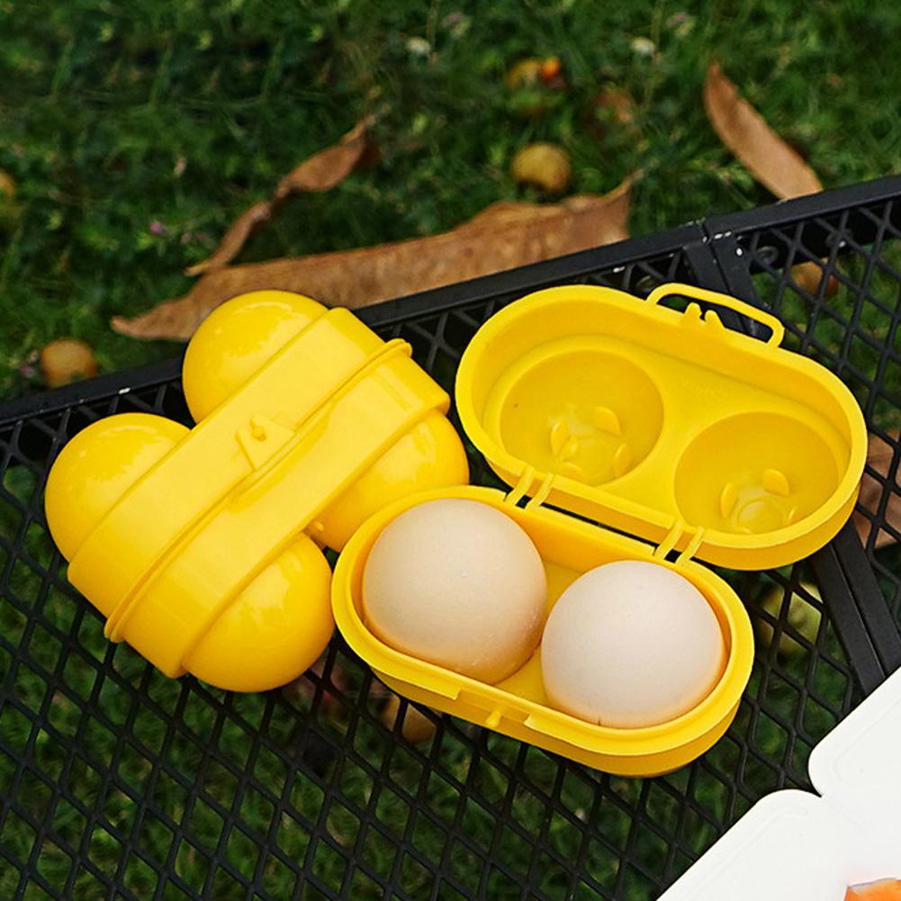 2 Grid Egg Storage Box Contain - Camping Cooking Box review and price