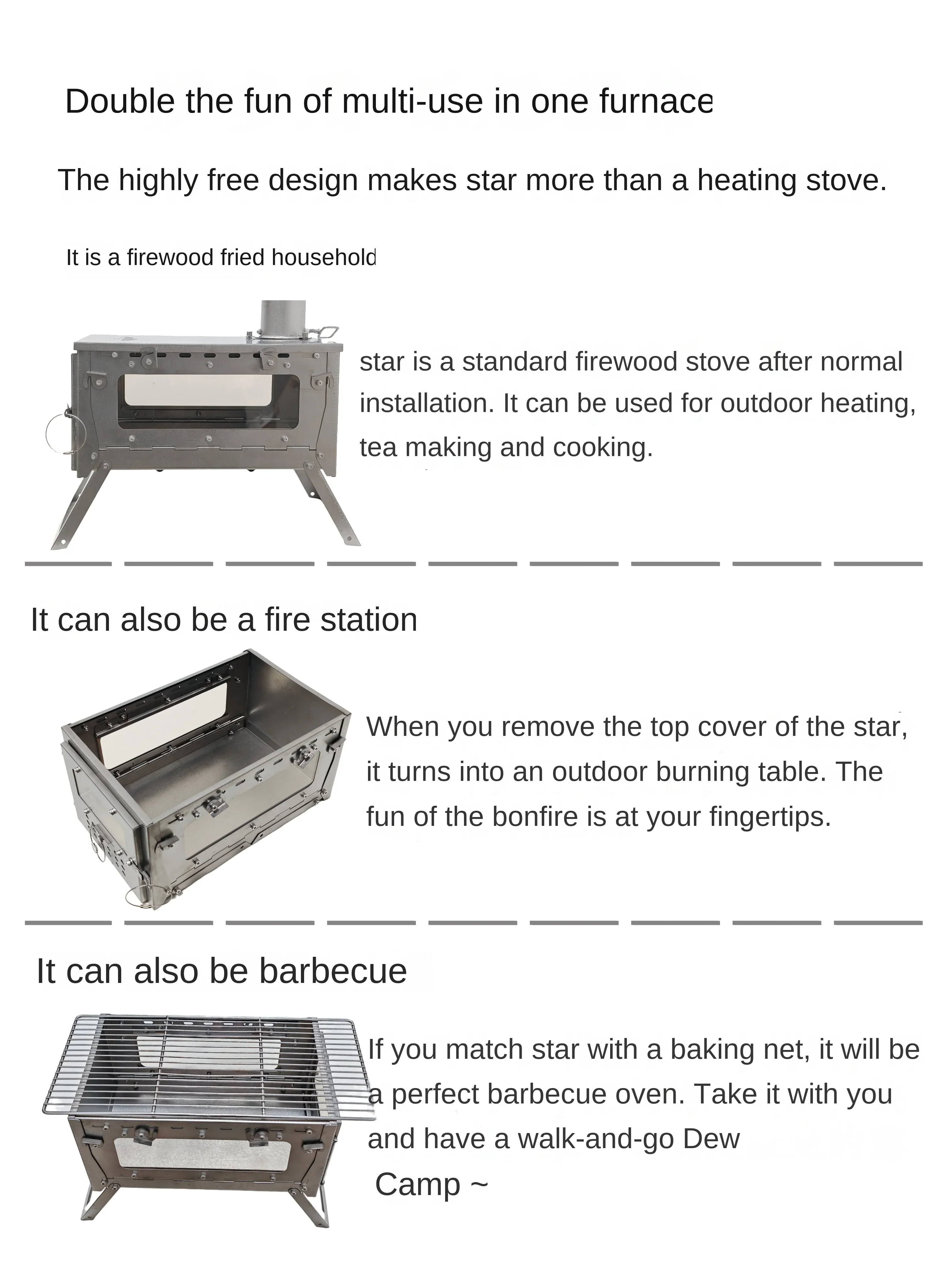 WT Star Ti Titanium Alloy Fold - Camping Cooking Lightweight review and price
