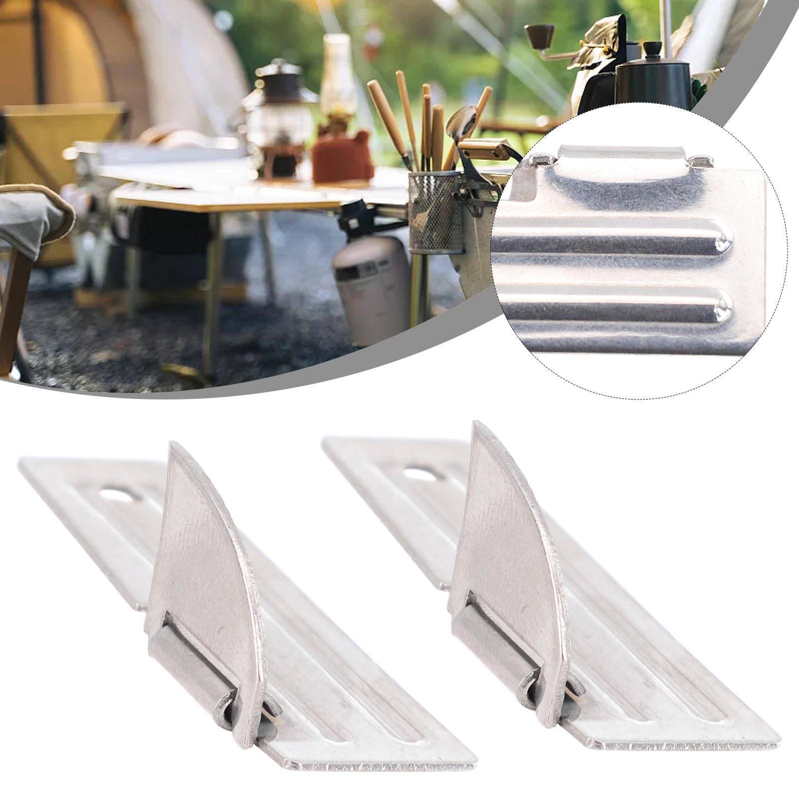 2pcs Stainless Steel Mini Fold - Camping Cooking Ware review and price