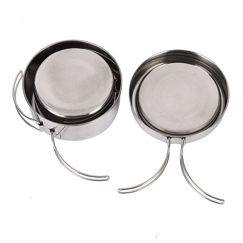 CLS 4-Piece Stainless Steel Ca - Camping Cooking Set For 4 review and price