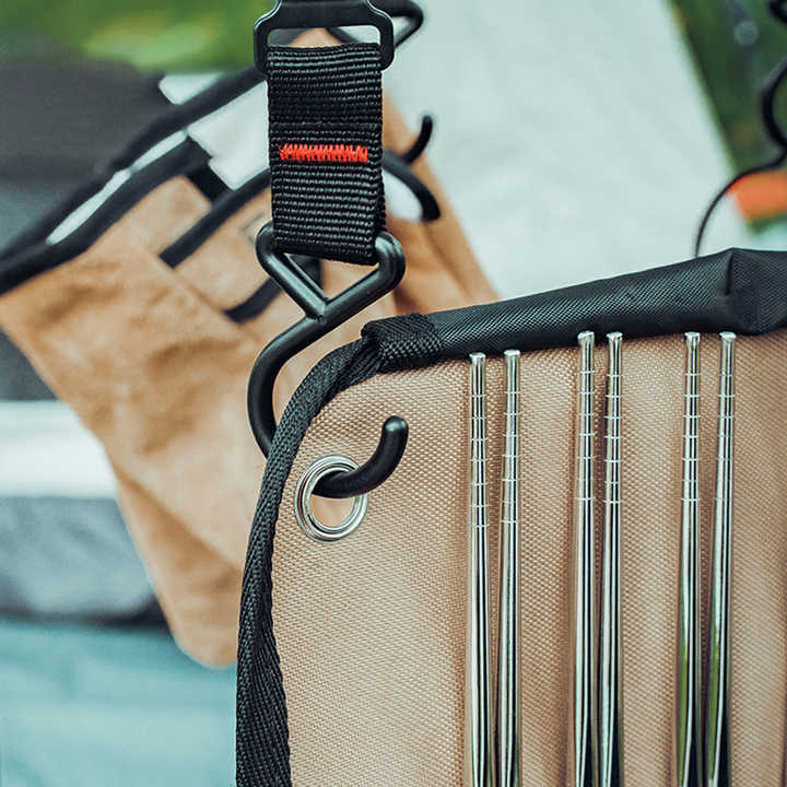 Portable outdoor cutlery stora - Camping Cooking Equipment Bag review and price