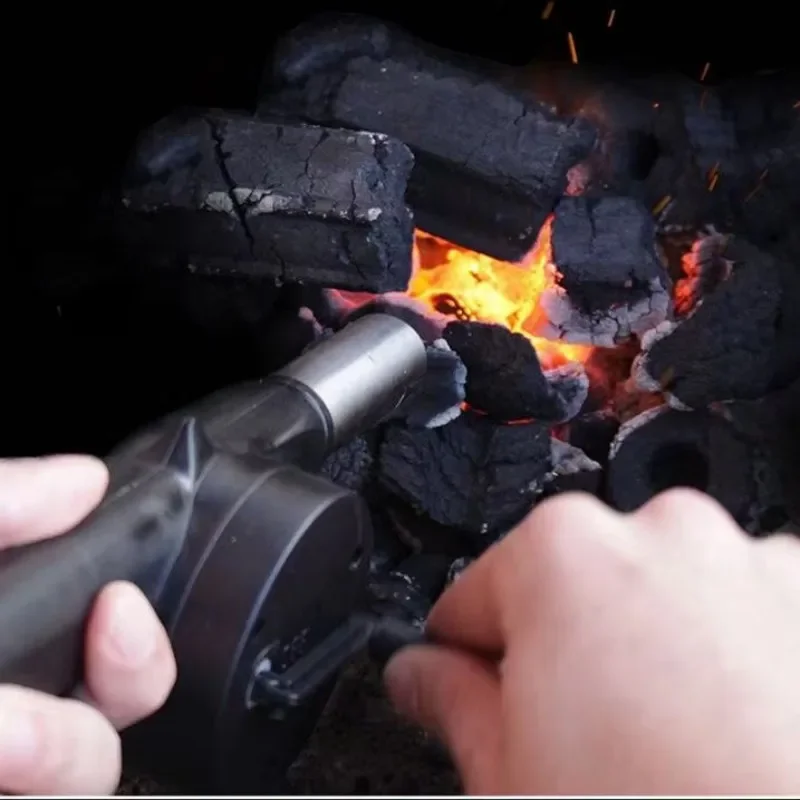 Portable Hand Crank Fan Air Bl - Camping Cooking Candle review and price