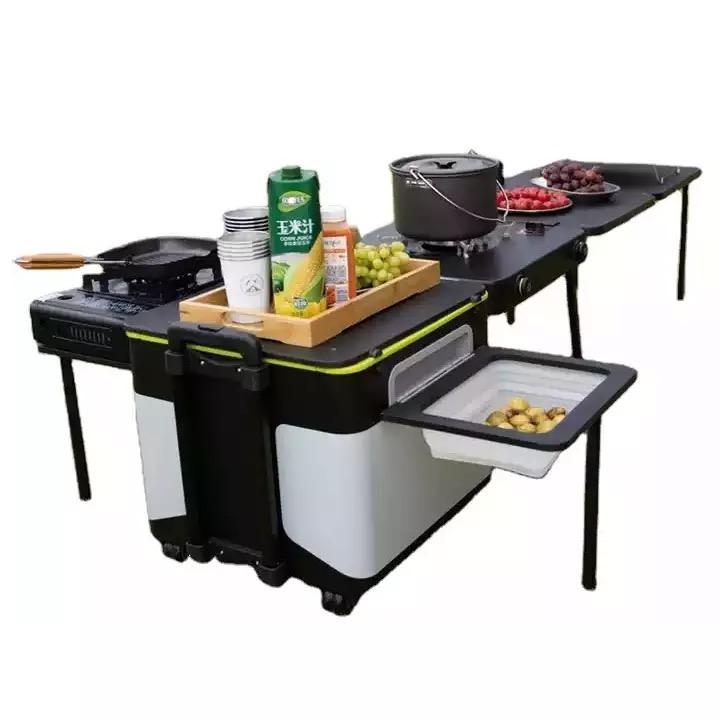 Multi-functional Integrated Be - Camping Cooking Bench review and price
