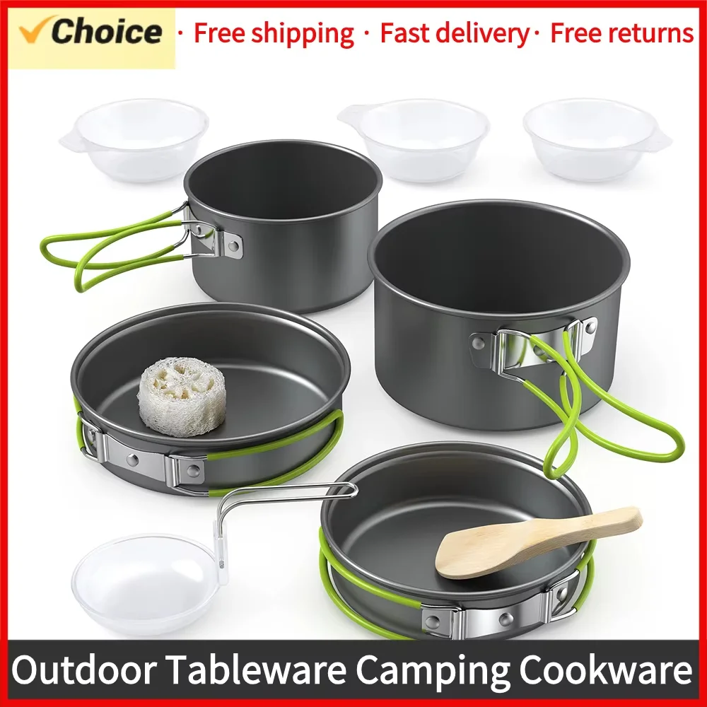 Outdoor Cooking Camping Utensi - Camping Cooking Set For 4 review and price