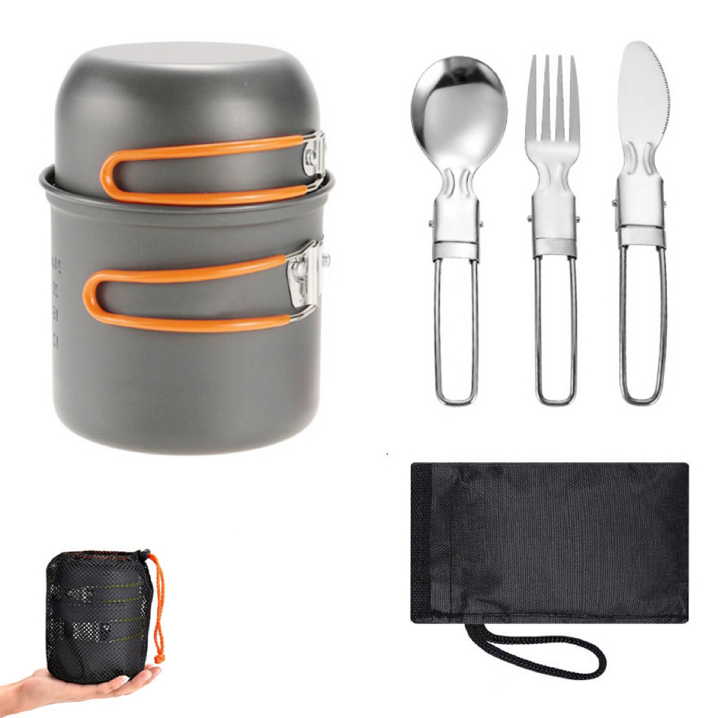Outdoor Travel Camping Cookwar - Camping Cooking Equipment Bag review and price