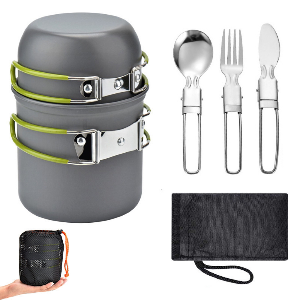 Outdoor Travel Camping Cookwar - Camping Cooking Equipment Bag review and price