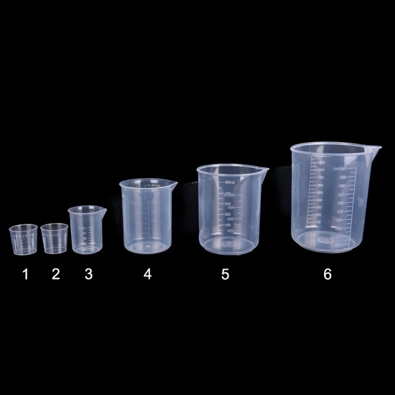 6Pcs Plastic Measuring Cups Se - Camping Cooking Tool Set review and price