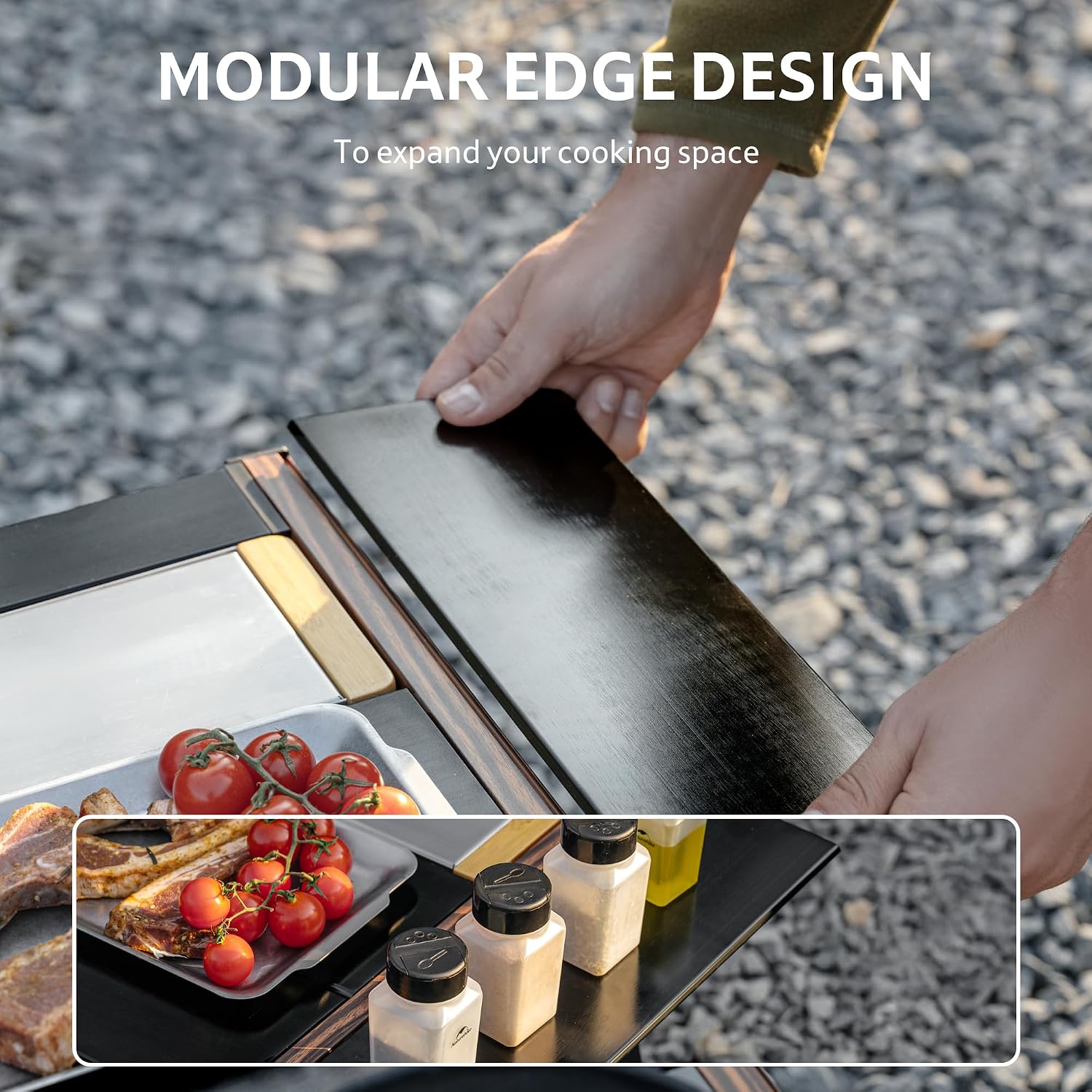 Adjustable Height Camping Tabl - Camping Cooking System review and price