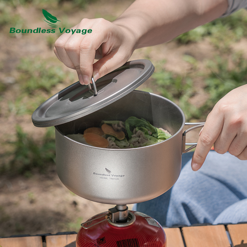Boundless Voyage Titanium Camp - Camping Cooking Ware review and price