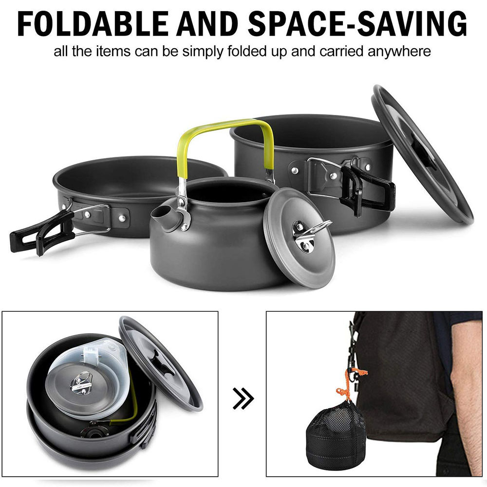 Outdoor Camping Cookware Set A - Camping Cooking Candle review and price