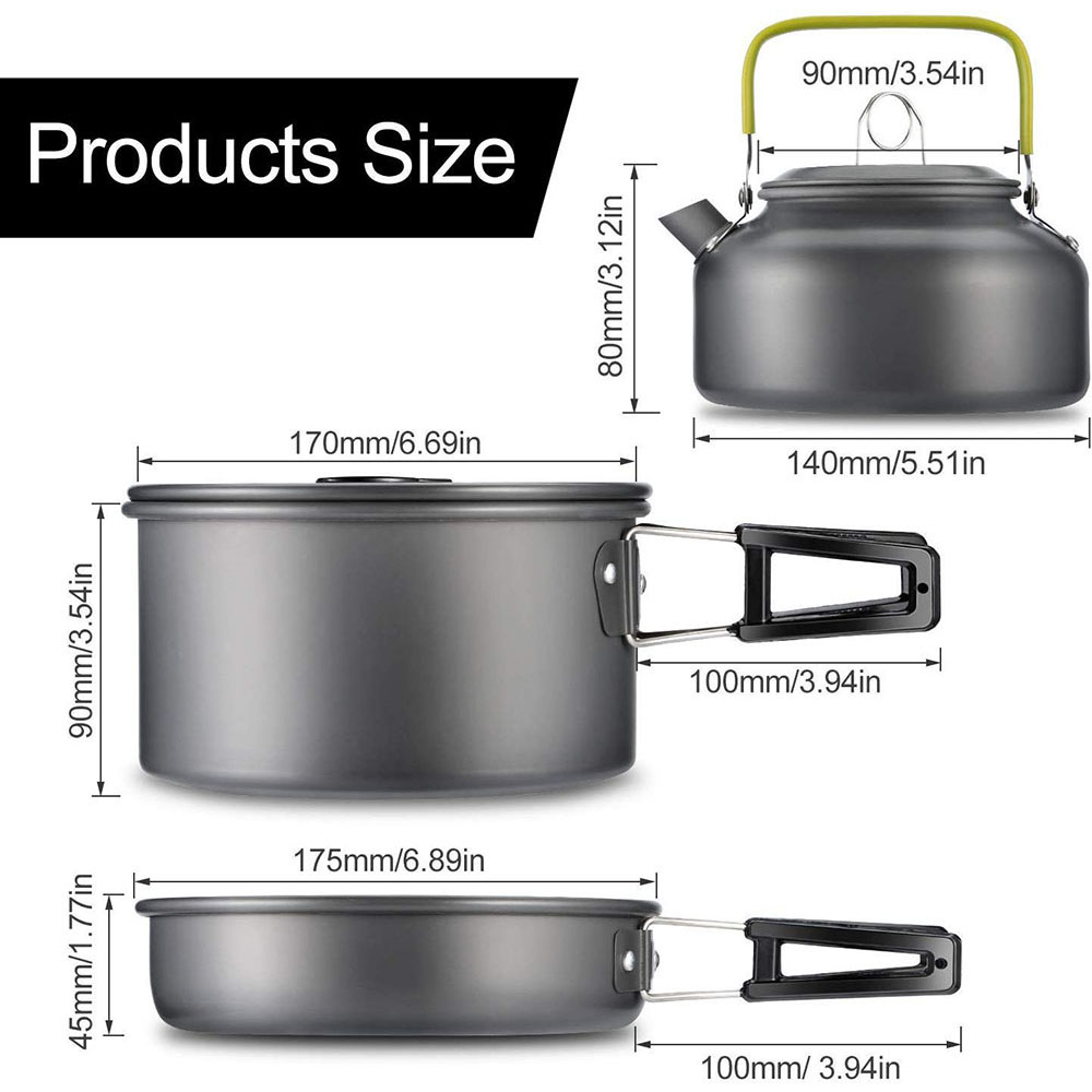 Outdoor Camping Cookware Set A - Camping Cooking Candle review and price