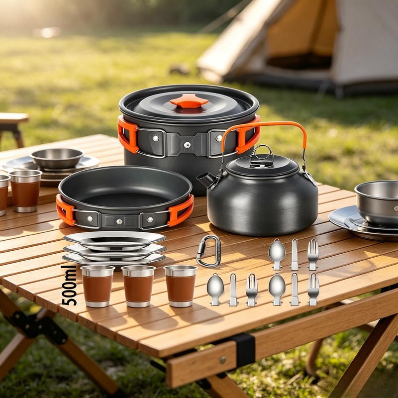2-3 Person Non-Stick Camping C - Camping Cooking Candle review and price