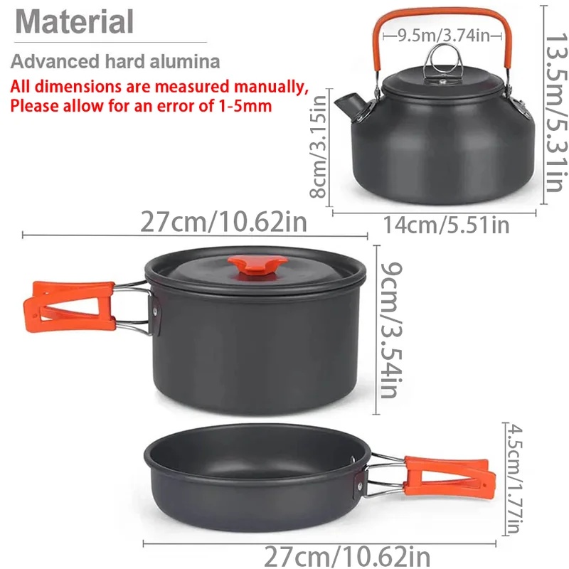 2-3 Person Non-Stick Camping C - Camping Cooking Candle review and price