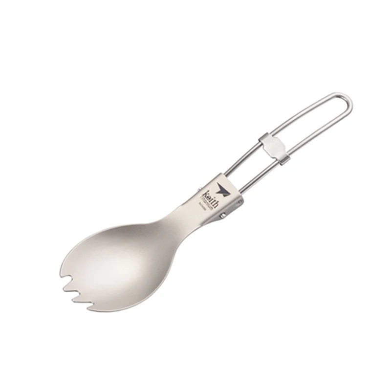 Keith Titanium Spork Foldable  - Camping Cooking Ware review and price