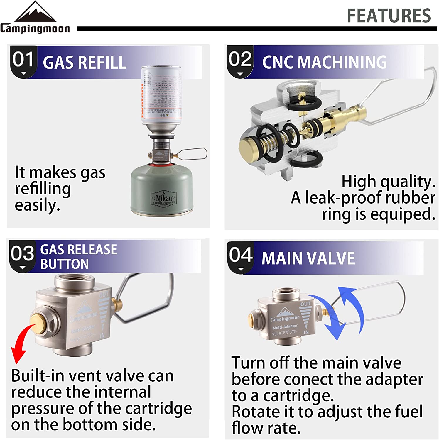 Gas Stove Adapter Gas Save wit - Camping Cooking Drawer review and price