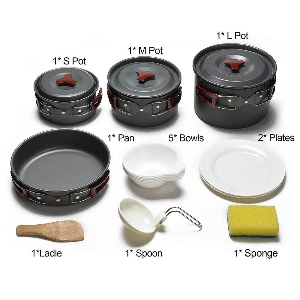 Outdoor Camping Cookware Kit N - Camping Cooking Candle review and price