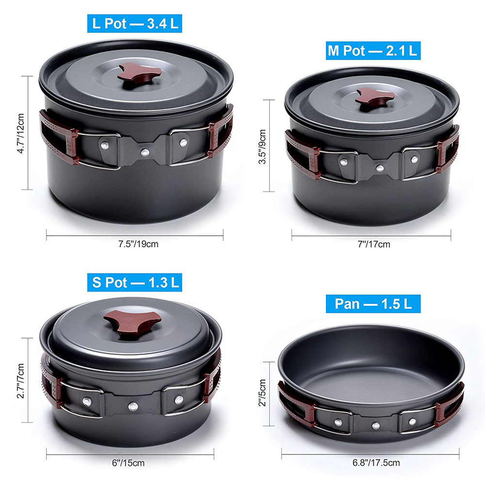 Outdoor Camping Cookware Kit N - Camping Cooking Candle review and price