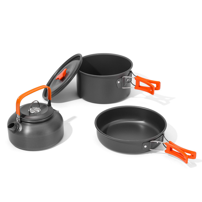 Outdoor Camping Cookware Set f - Camping Cooking Set 2 Person review and price