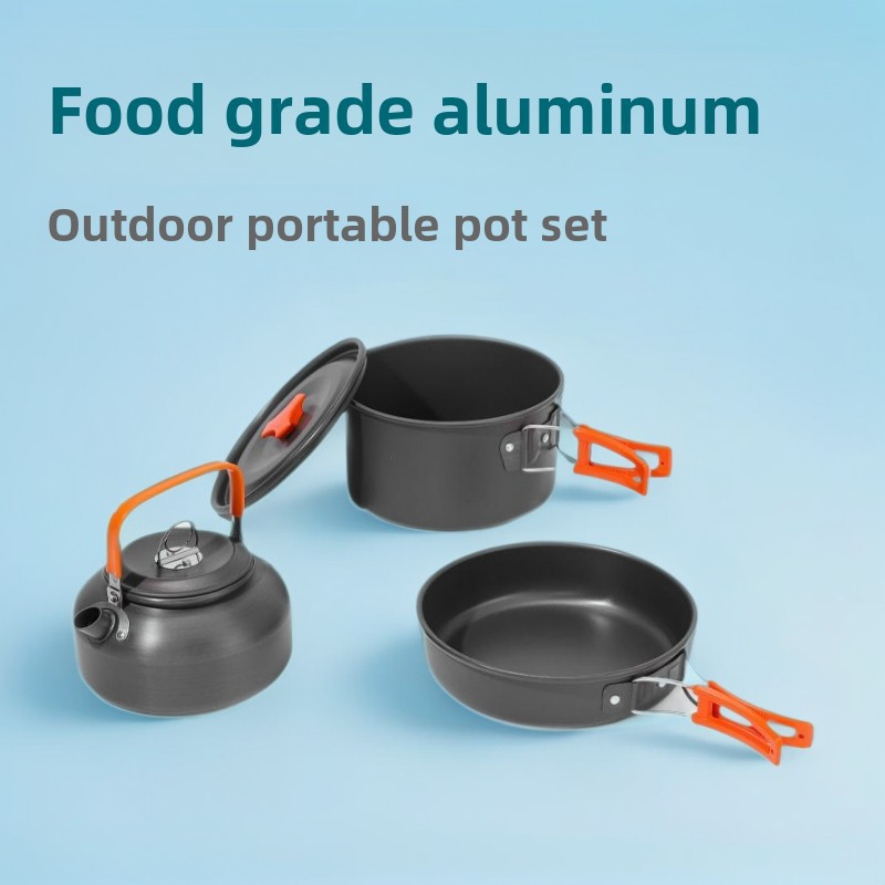 Outdoor Camping Cookware Set f - Camping Cooking Set 2 Person review and price