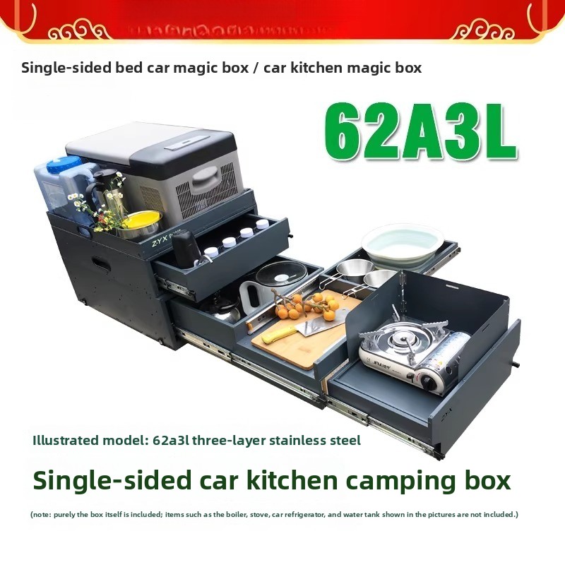 Portable Tailgate Kitchen & St - Camping Cooking Box review and price