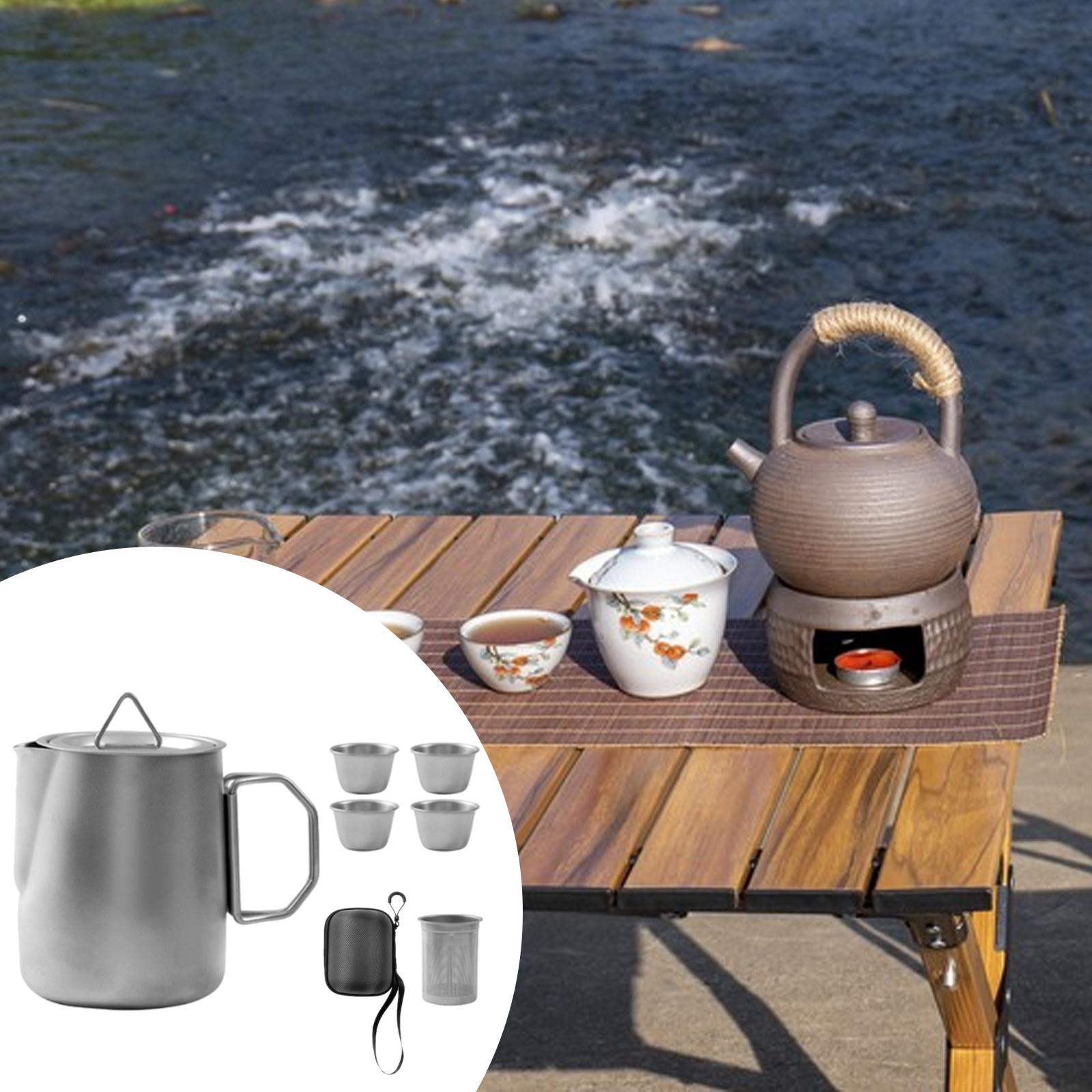 Stainless Steel Camping Cup Tr - Camping Cooking Set For 4 review and price