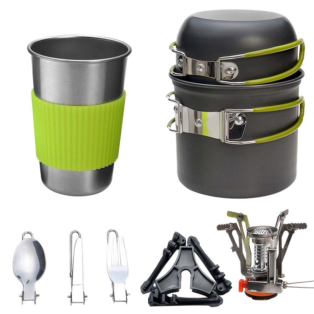 Outdoor Camping Cookware Set L - Camping Cooking Lightweight review and price